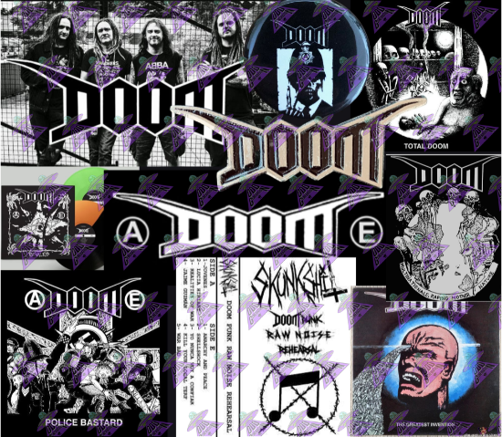 DOOM Music Fabric Design