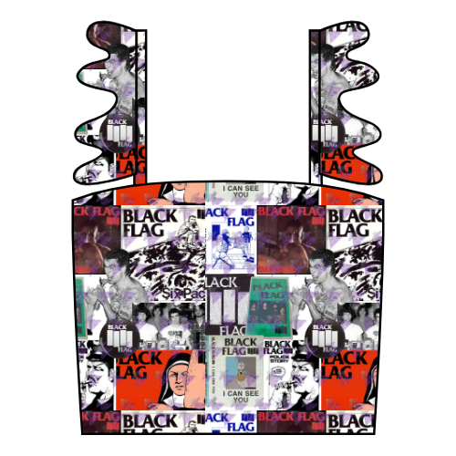 Abby Abby_Tankini Black-Flag front