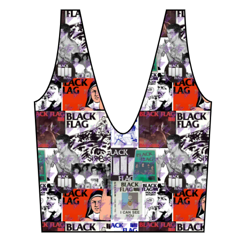 Heidi Heidi_Longline Black-Flag back