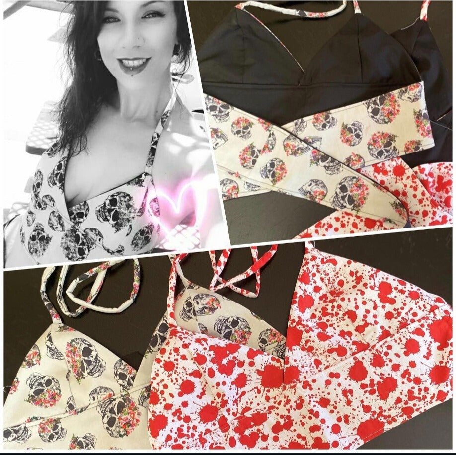 Ellie Tie back Halter