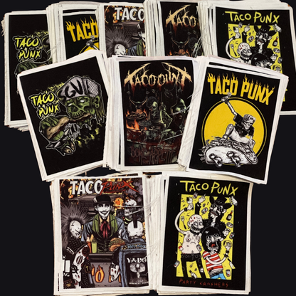 Custom Sew-On Patches | 150 Pack | Up to 5 Designs | Band & Battle Vest Merch