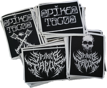 Custom Sew-On Patches | 150 Pack | Up to 5 Designs | Band & Battle Vest Merch